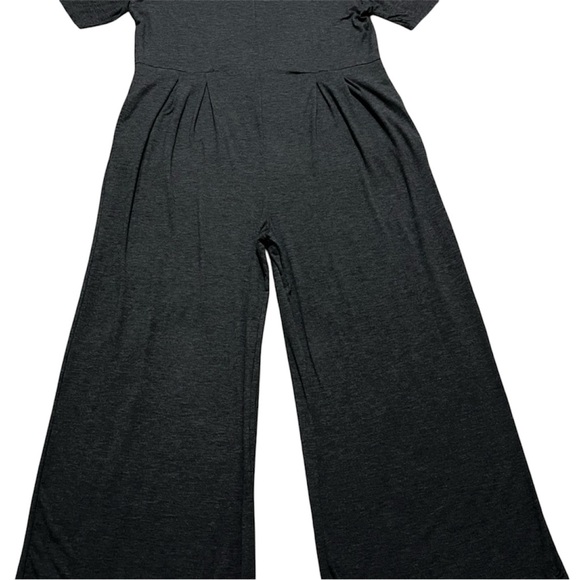 Cuddl Duds Brushed Knit Elbow Sleeve Jumpsuit - Picture 5 of 5
